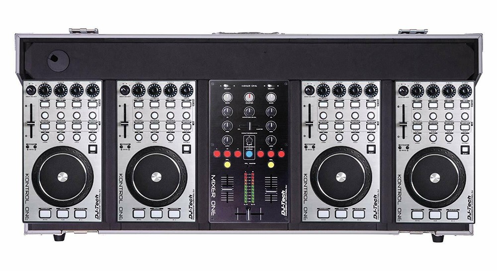 DJ Tech - HYBRID101 - Ultimate 4-Deck Midi Controller System For Traktor Pro