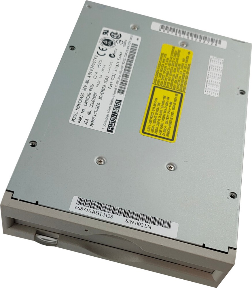 Fujitsu MCM3064SS DynaMO Internal MO Drive 640MB