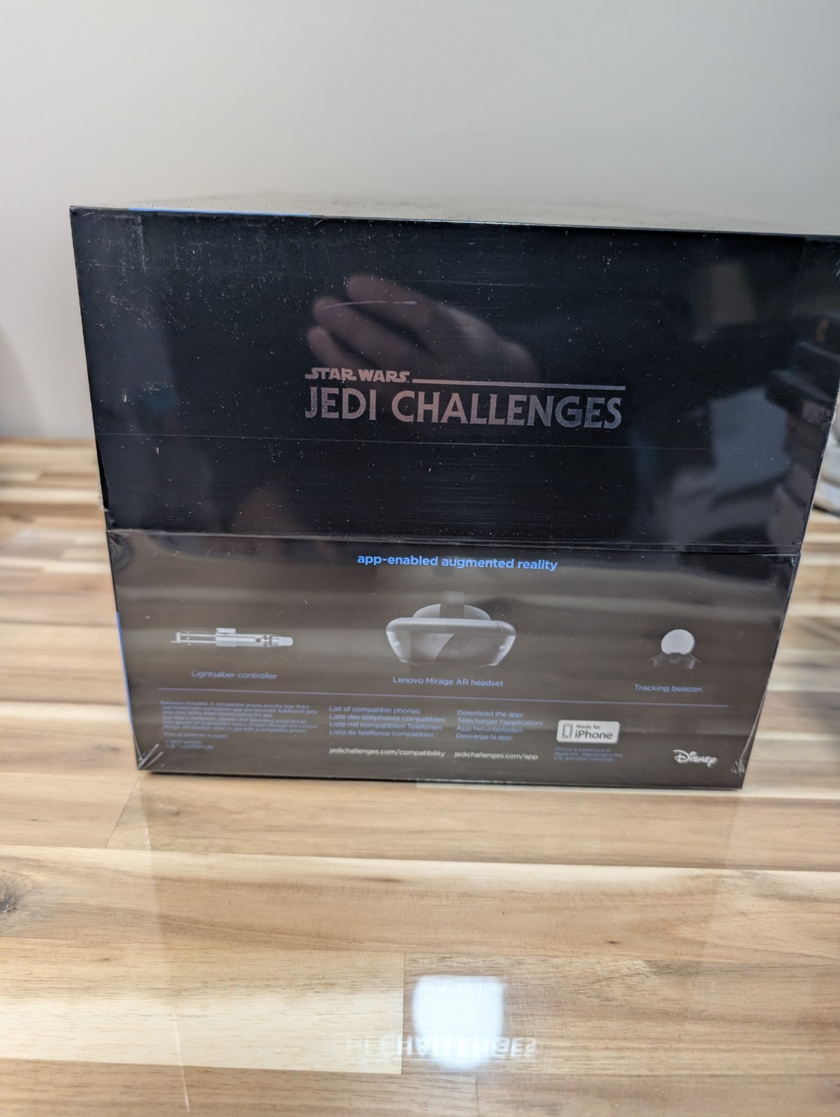 Star Wars Jedi Challenges Lenovo Mirage AR Lightsaber Game Sealed Disney