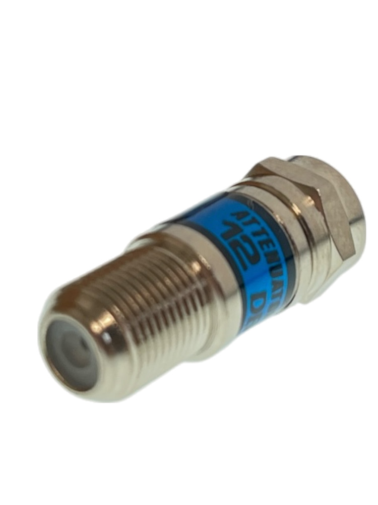 Inline Coax Cable TV Signal Attenuator avail. values 3dB THRU 20dB