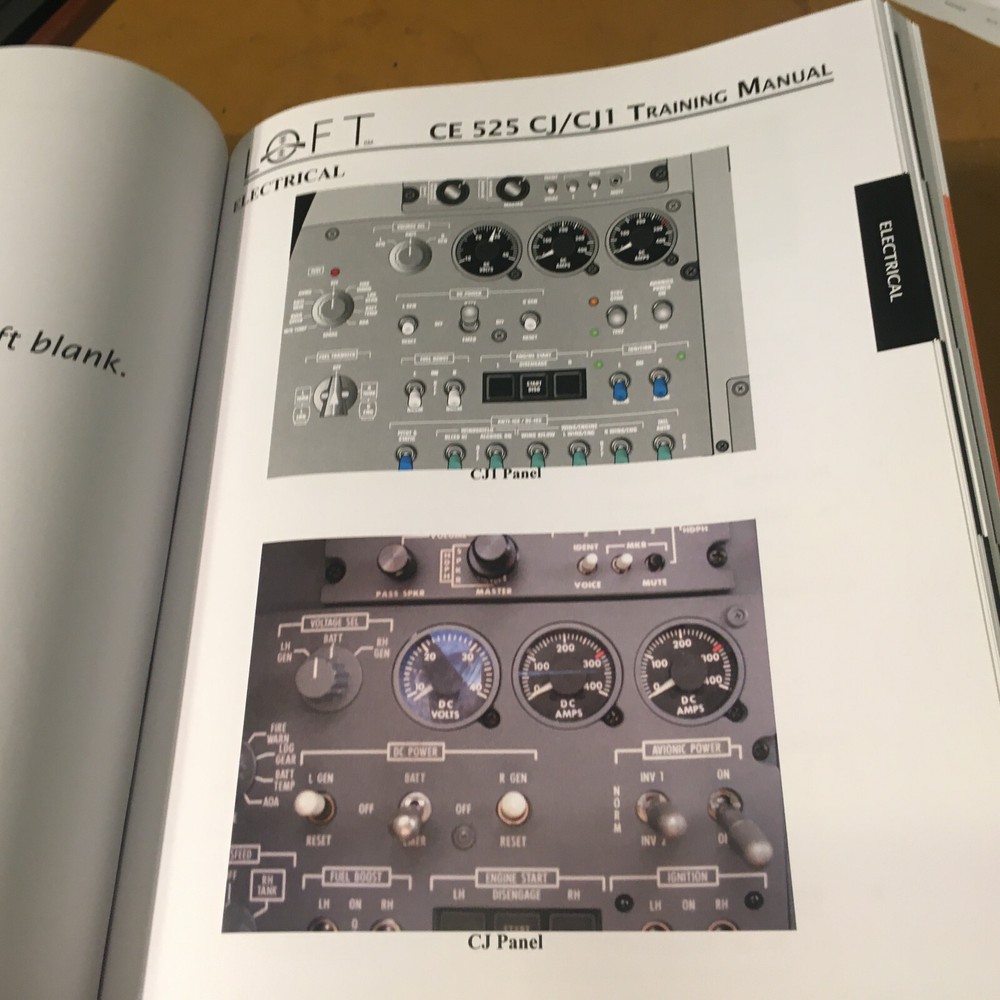 Citation CE-525, CJ & CJ1 Pilot Training Manual
