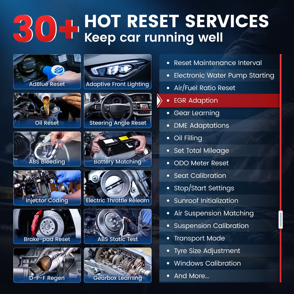 ANCEL DS160 Auto Car Bidirectional Scanner Full System Diagnostic Coding Tool