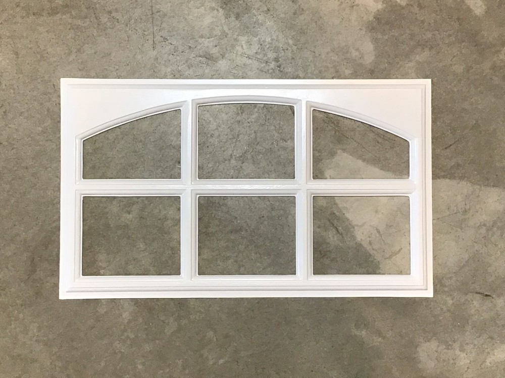 4 Amarr Cascade Replacement Insert for Short Panel Amarr Garage Door White Pella