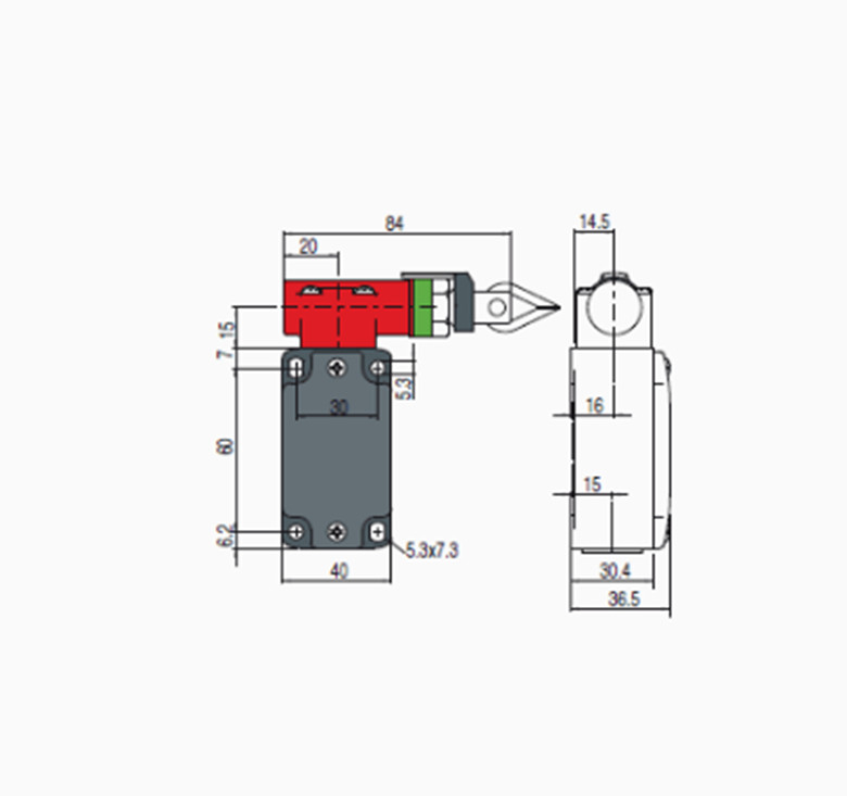 pizzato FD 1880 Cable switch