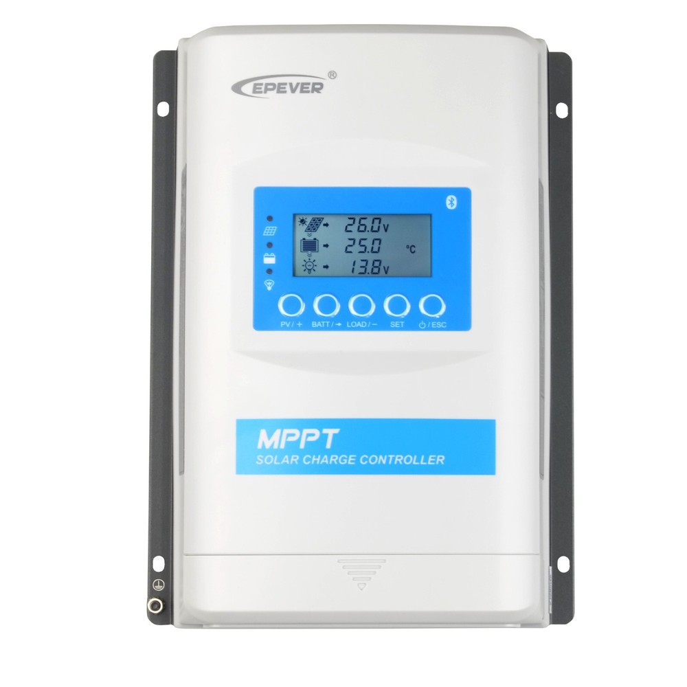 Epever XTRA4215N MPPT 40A Solar Charge Controller With Bluetooth Function 12/24V