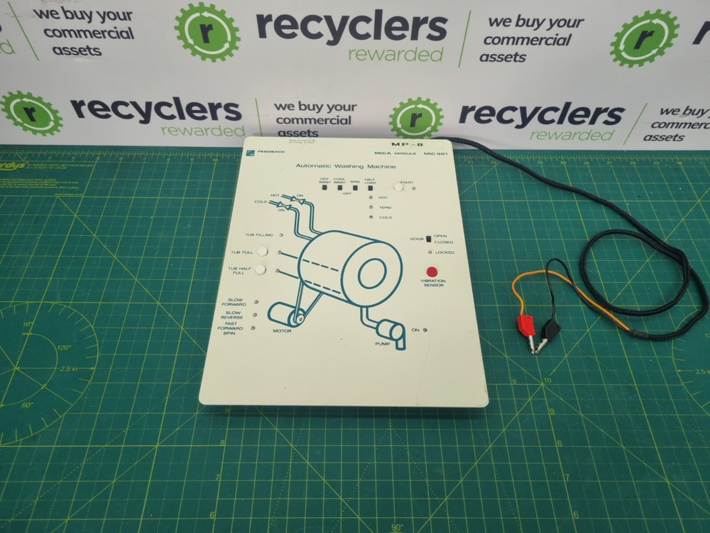 FEEDBACK EDUCATIONAL WASHING MACHINE TRAINING BOARD TINKERING PROJECT