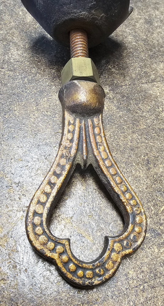 Vintage 3" ceiling hook hanger decorative unique collectable