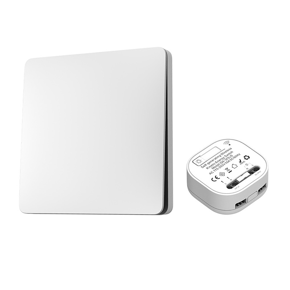 Brand New Wireless Remote Control Kinetic Self-powered No Battery Wall Panel