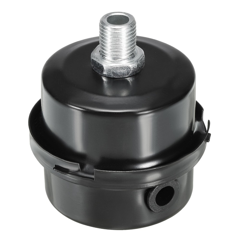G1/4 Air Compressor Silencers Filter, Intake Muffler, Black, White