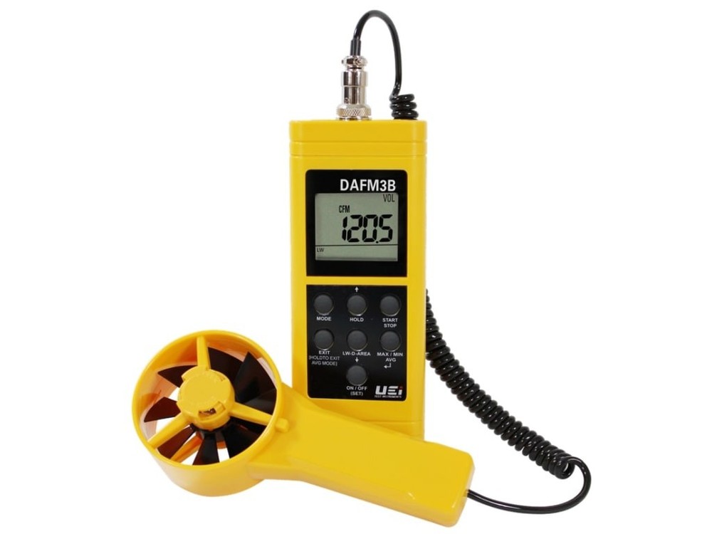UEi DAFM3B - Digital Vane Anemometer W/ RH%