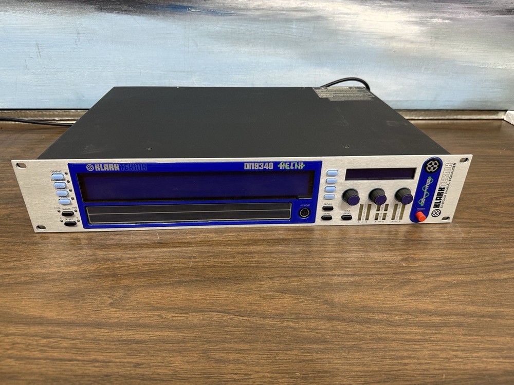 Klark Teknik DN9340 DIGITAL EQUALIZER WORKING GREAT