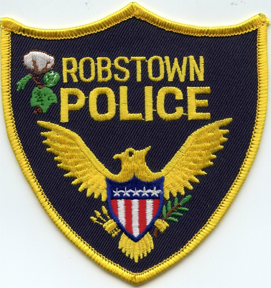 ROBSTOWN TEXAS TX POLICE PATCH