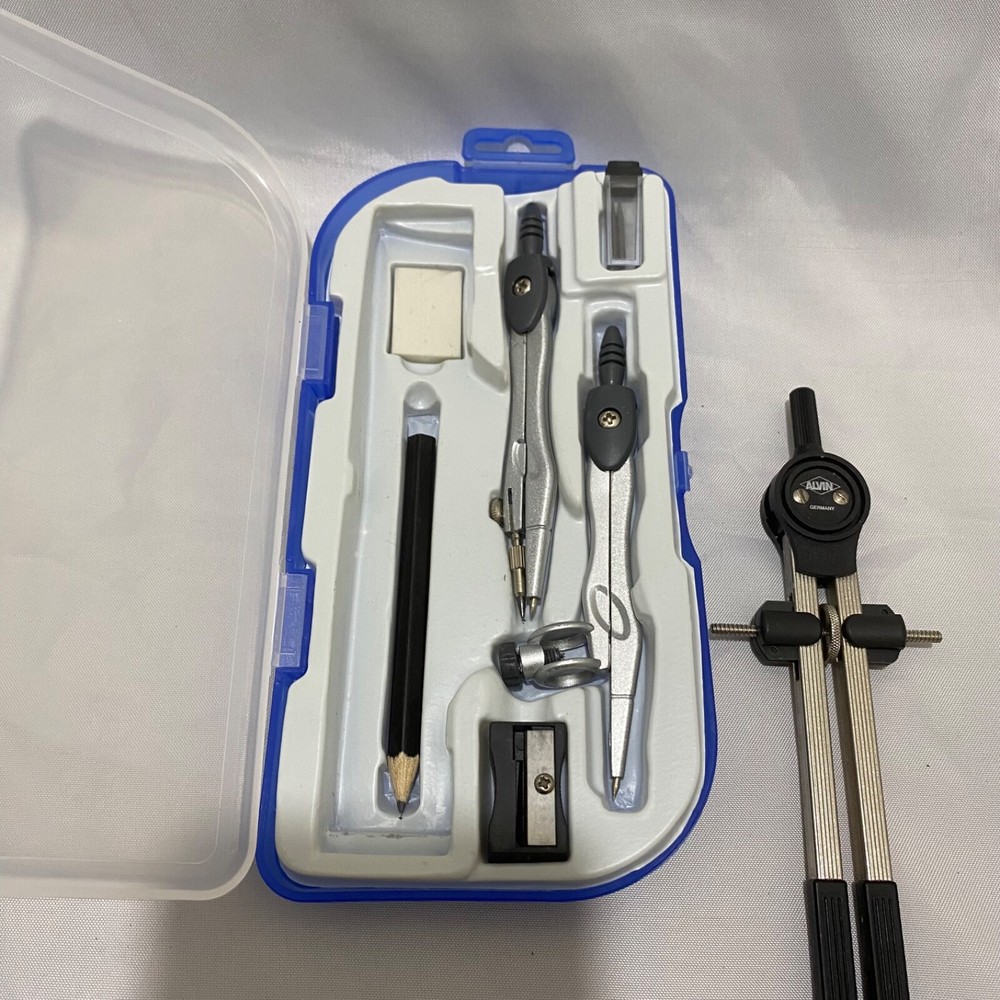 Alvin Compass and Unbranded Compass Bundle with Case