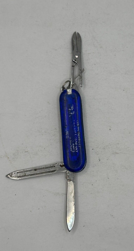 VİNTAGE BLUE MULTIPURPOSE KNIFE Stainless CHINA