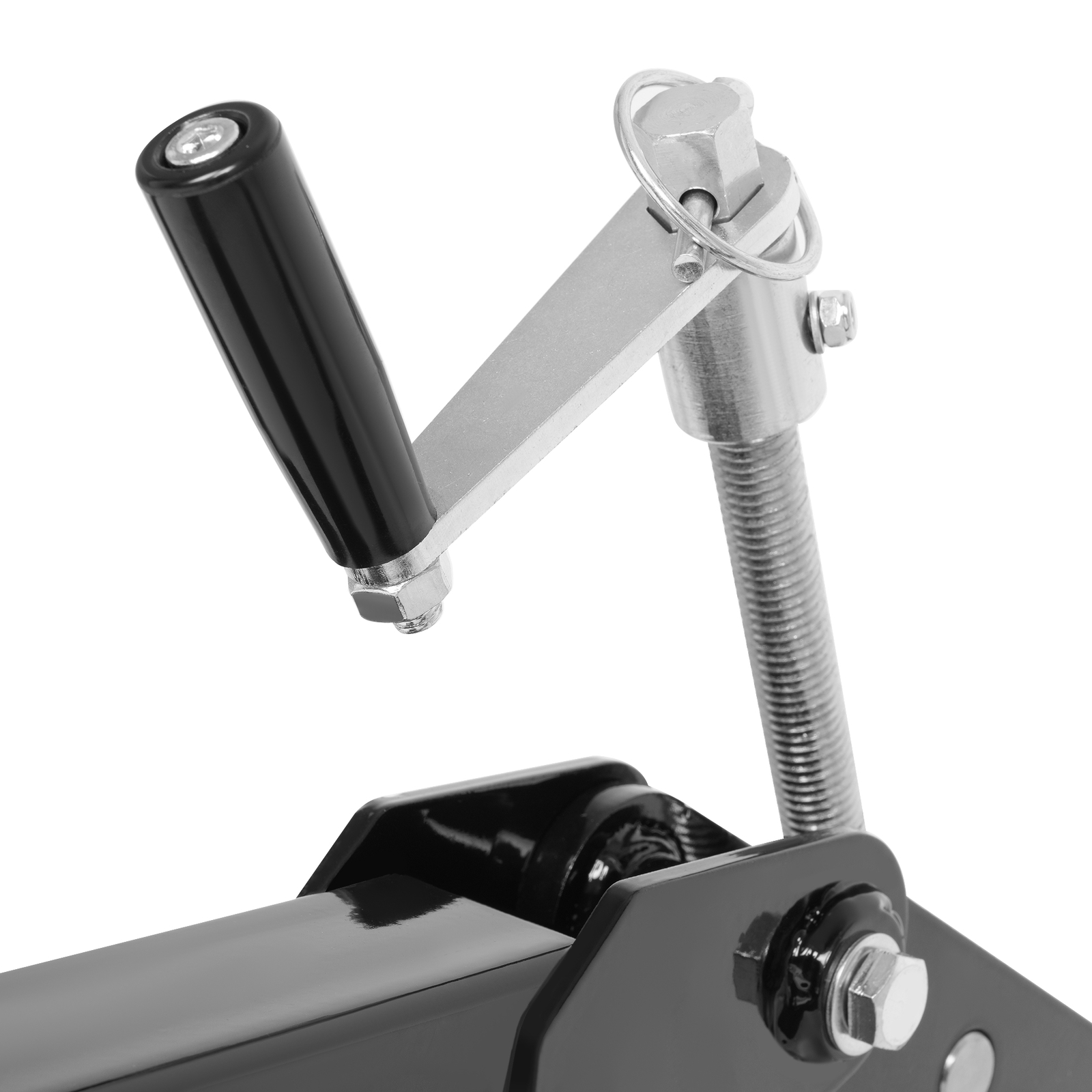 Black Manual Quick Implement Lift 50 Inches For ATV / UTV with 2" Receiver