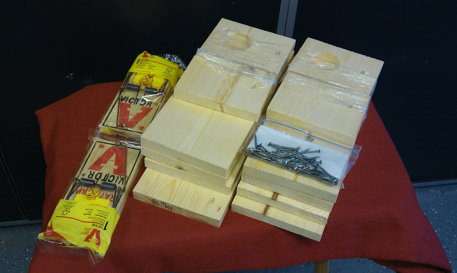 QTY 2/WEASEL BOX KITS INCLUDING RAT TRAPS/WEASEL TRAPPING/TRAPPING SUPPLIES