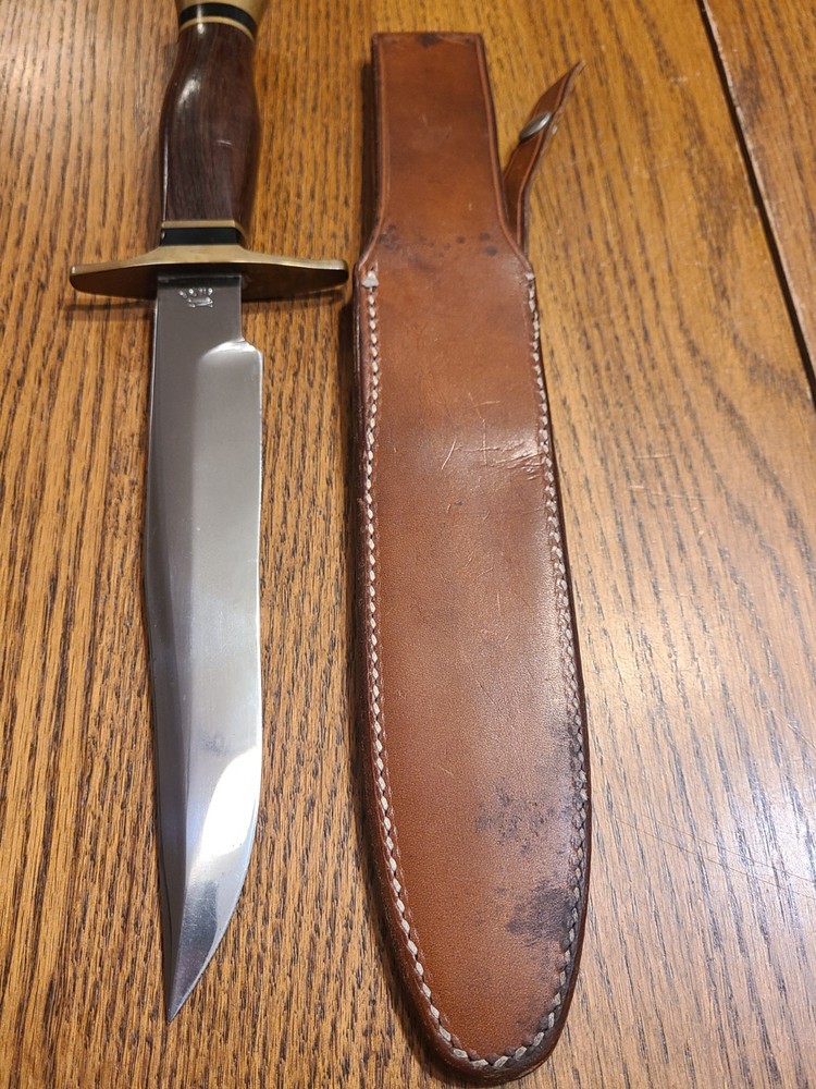 Ralph Bone Fighting Knife. RARE Size. Very Nice. A 8013