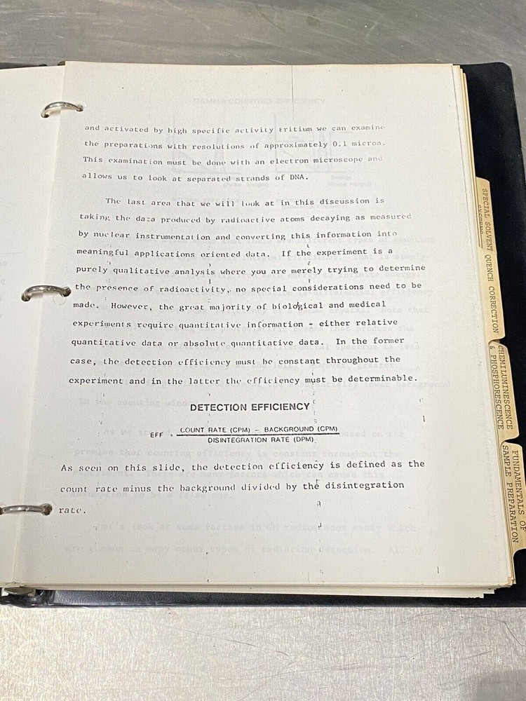 Searle Analytic Liquid Scintillation Counting System - Users Guide / Manual