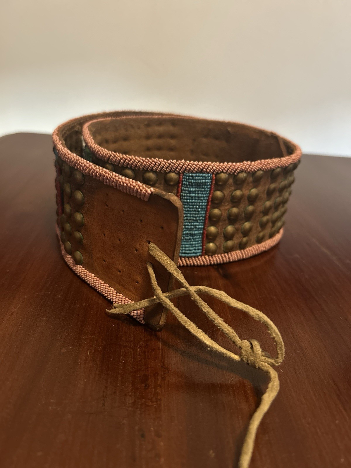 1890s. Northern Plains Beaded Belt