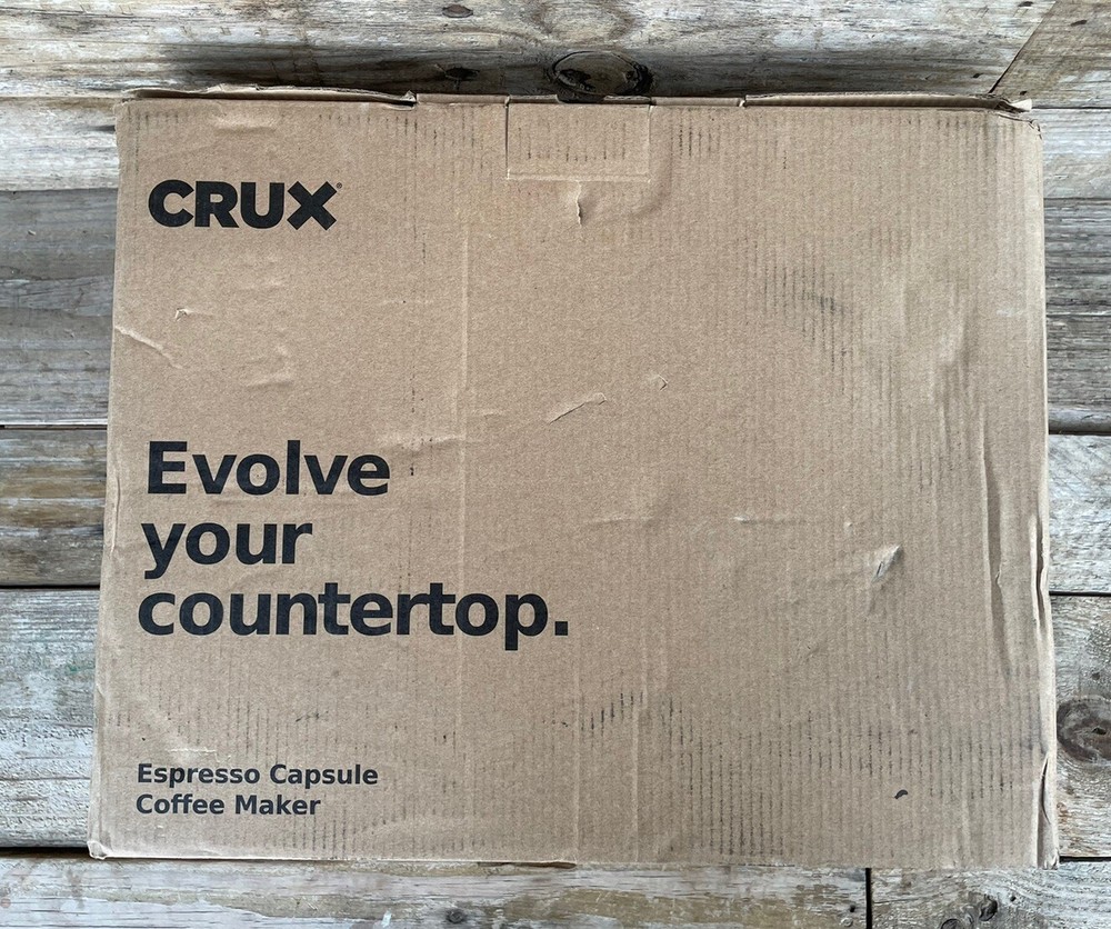 Crux Espresso Coffe Maker For Nespresso Pods, Programmable Espresso Coffee