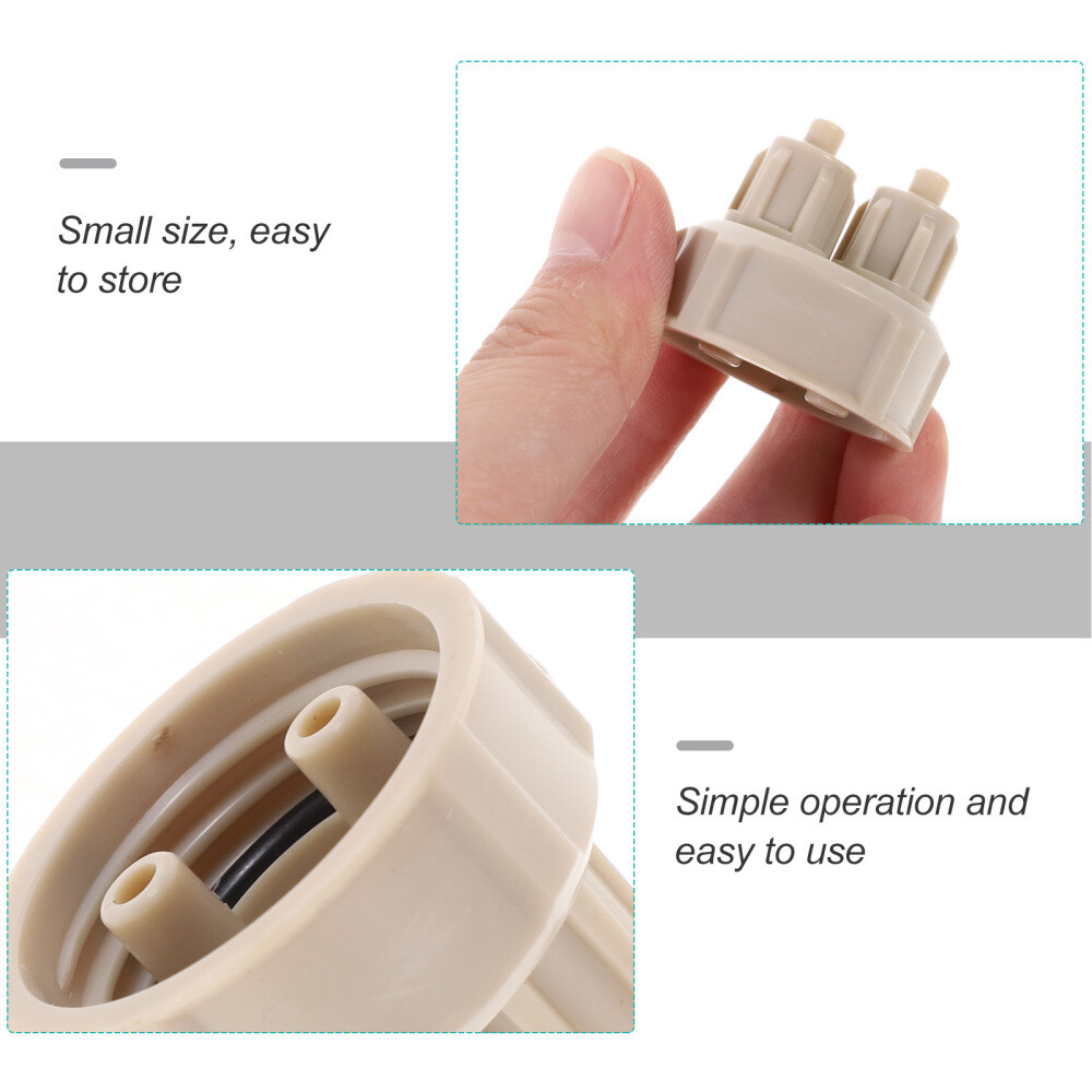 4Pcs CO2 Bottle Cap For Live Plant CO2 Diffuser Air Generator System Tool US