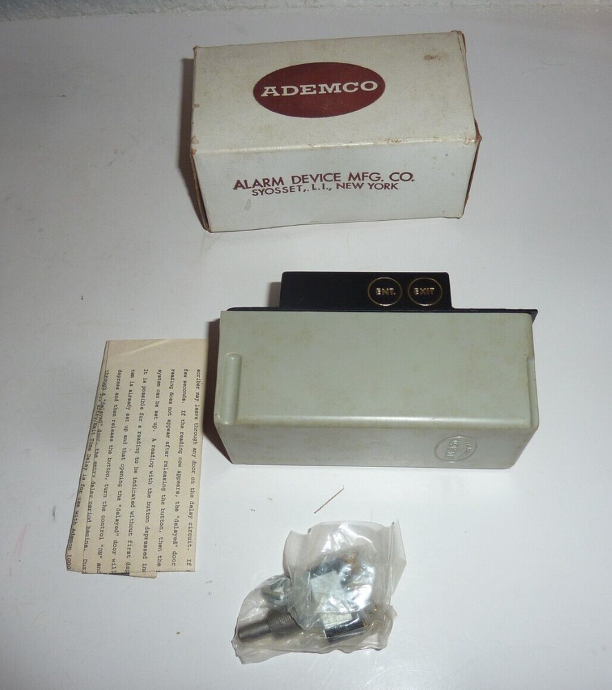 New in Box Ademco home security exit - entry delay module no. 355  S-33
