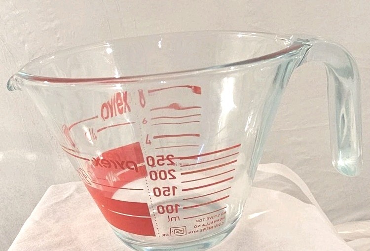 pyrex measuring cup 1 Cup