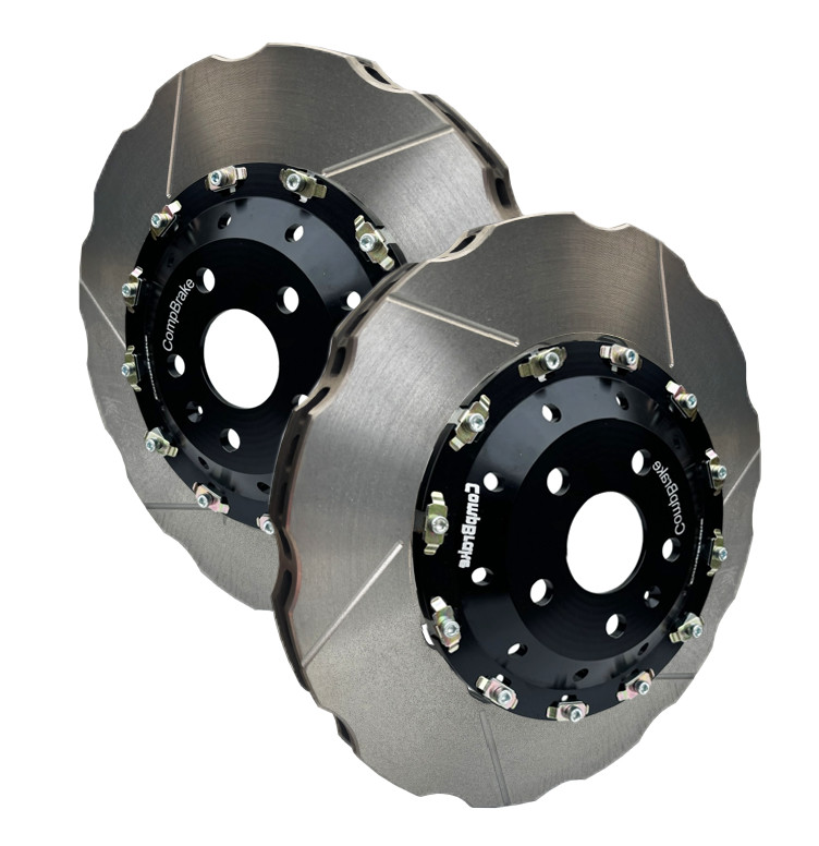 FITS AUDI TTRS [8S] FRONT 2-PIECE FLOATING VENTED DISC CONVERSION – 370MM X 32MM