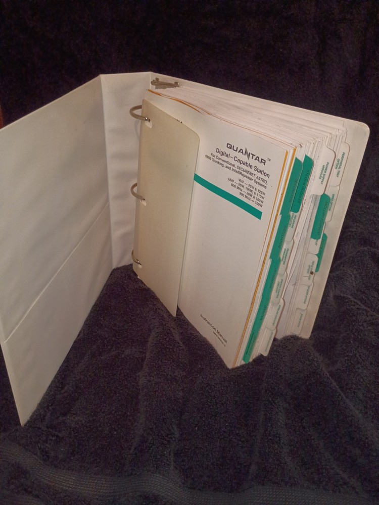 Motorola Quantar Digital Capable Station Instruction Manual 68P81095E05 - D