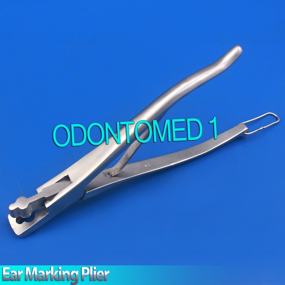 Ear Marking Plier Club Type Veterinary Instruments New