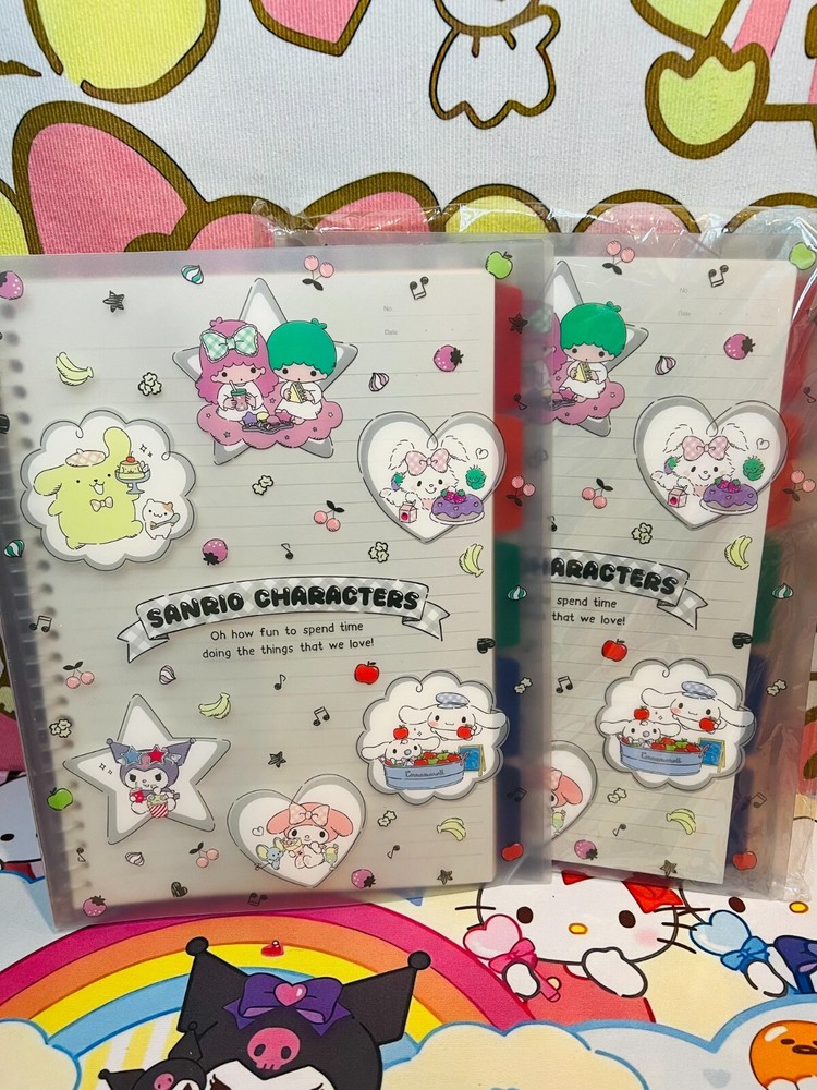 Sanrio Themed Loose Leaf Notebook Set Multi-Functional School Office
