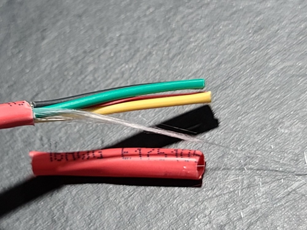 Southwire Genesis 4512 16/4C Solid Plenum Fire Alarm Cable FPLP Plenum Red/100ft