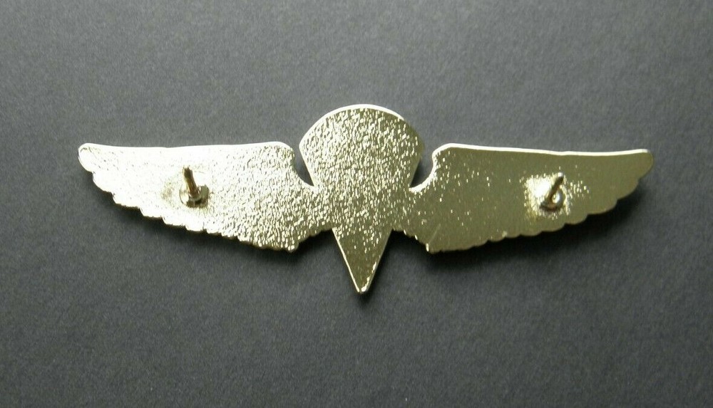 MARINES PARATROOPER BASIC JUMP GOLD COLORED WINGS PIN BADGE 2.75 PARA