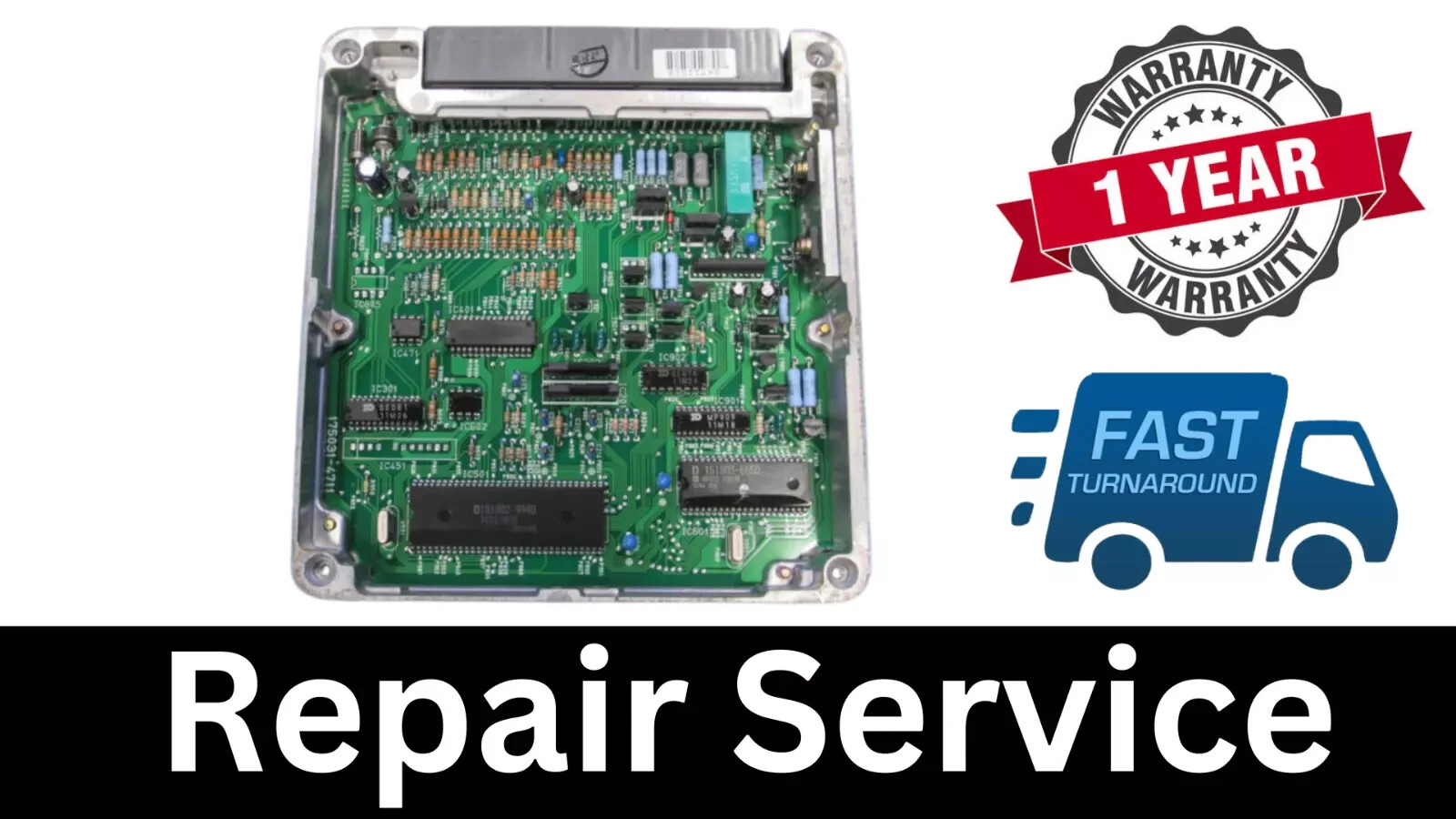 Repair & Return Service TOYOTA ECU ECM ENGINE CONTROL 89661