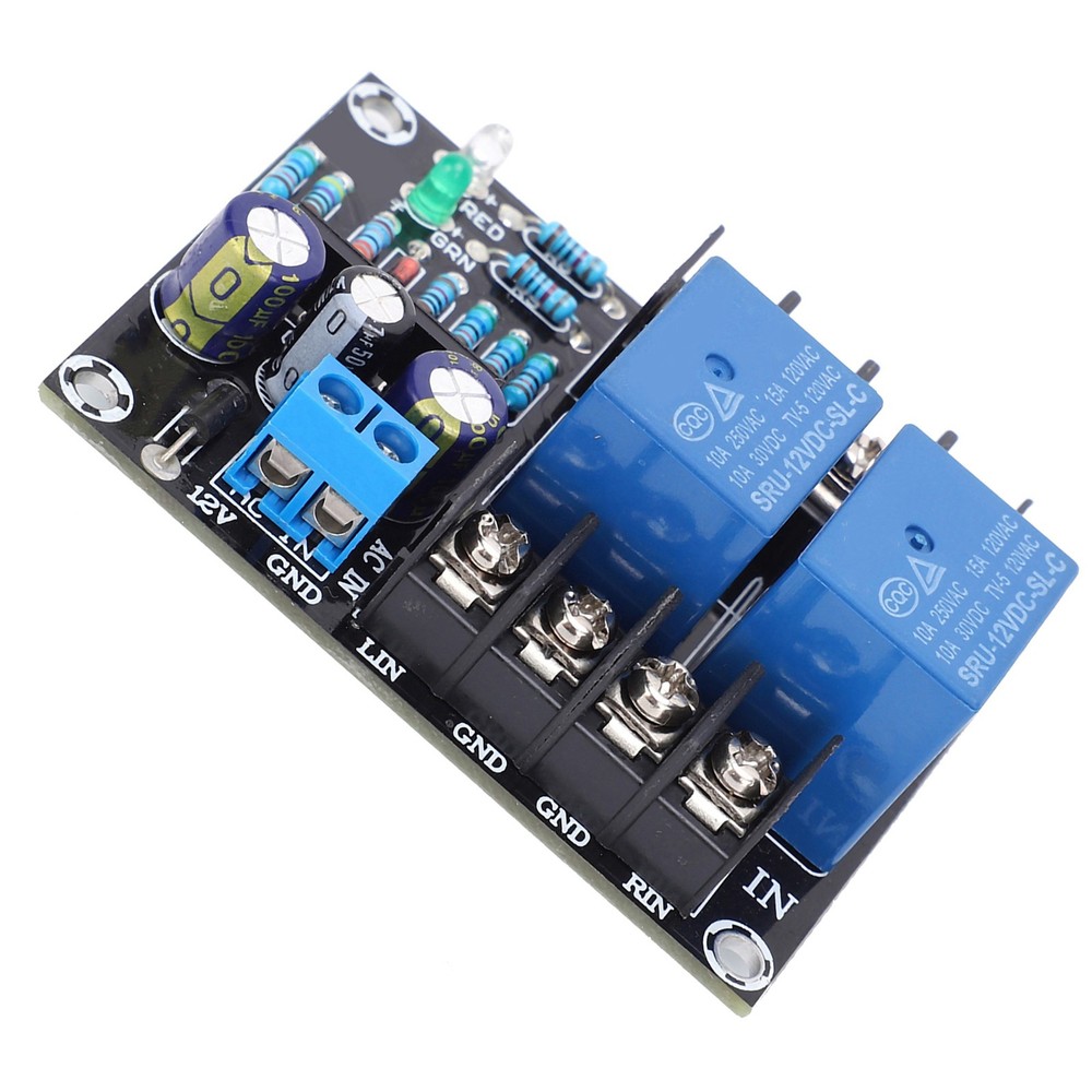Speaker Protection Board DualChannel Voltage Regulator Delay Module AC1215V