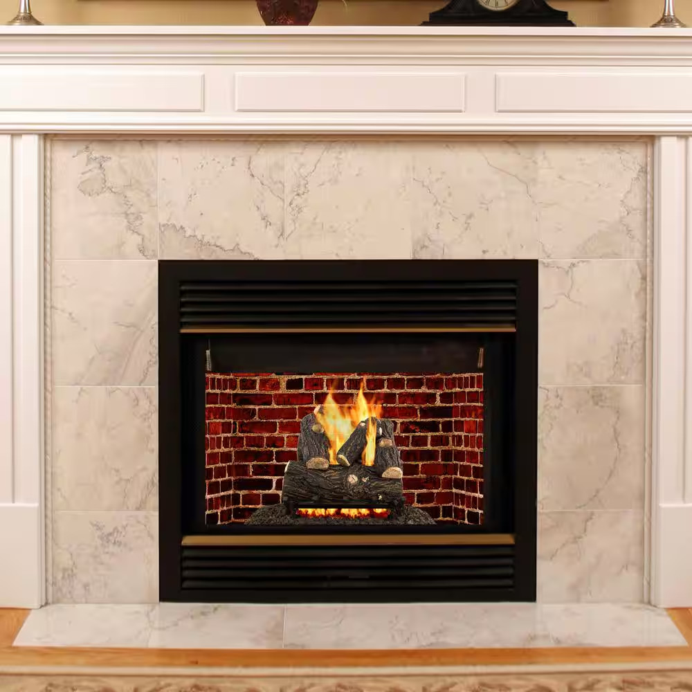 Willow Oak 18 In. Vented Gas Log Set