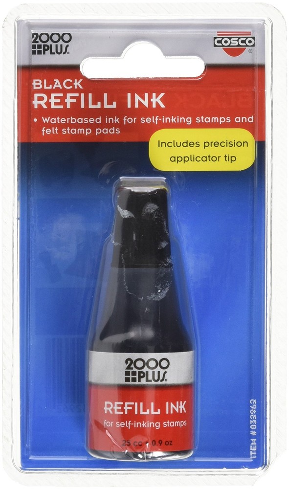 SelfInking Refill Ink Black