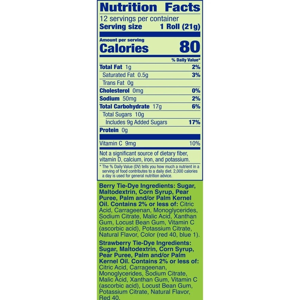 Fruit by the Foot, Fruit Snacks, Variety Pack, 9 oz