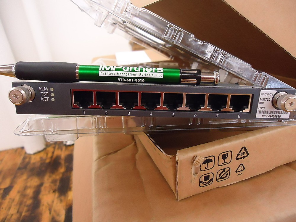 New, Avaya, MM720 BRI, Media Module