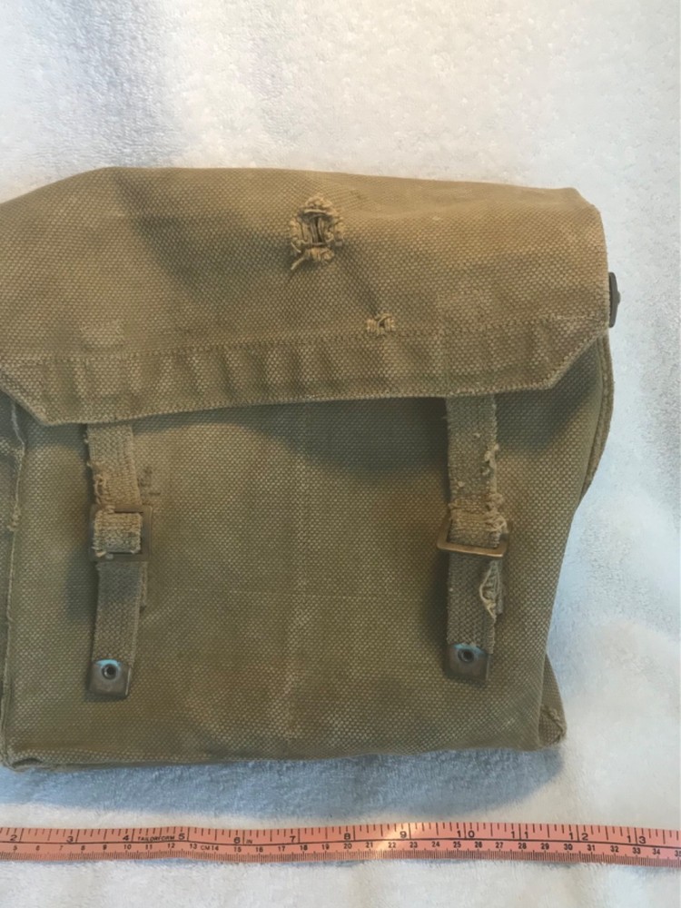 WW2 Canadian Army P-37 Web Haversack/Small Pack