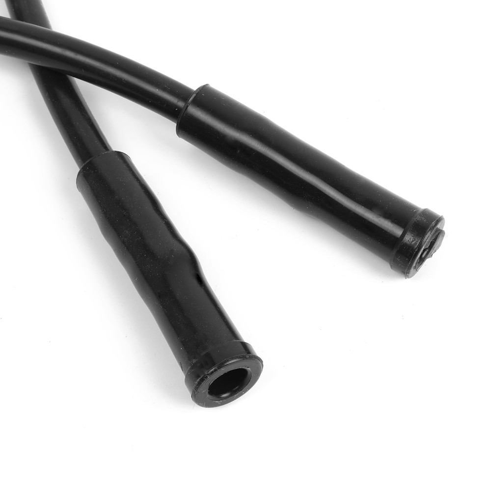 Coil and Ignition Relocation Bracket with 10mm Thick Spark Plug Wires Compati...