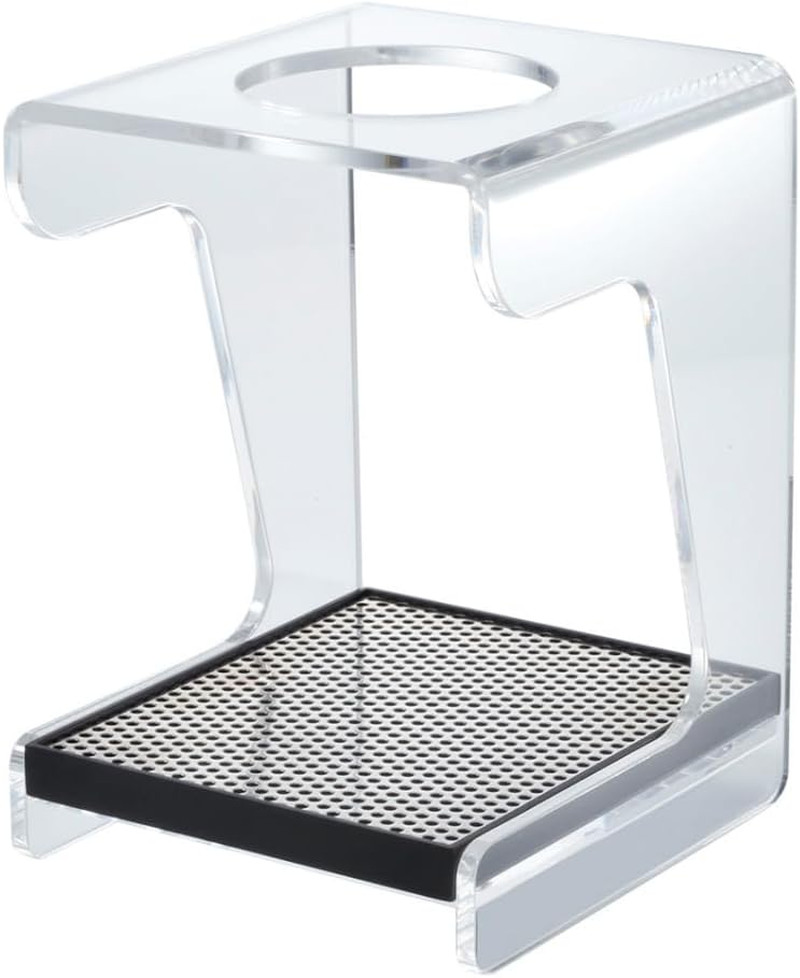 , V60 Coffee Dripper Acrylic Stand with Drip Tray