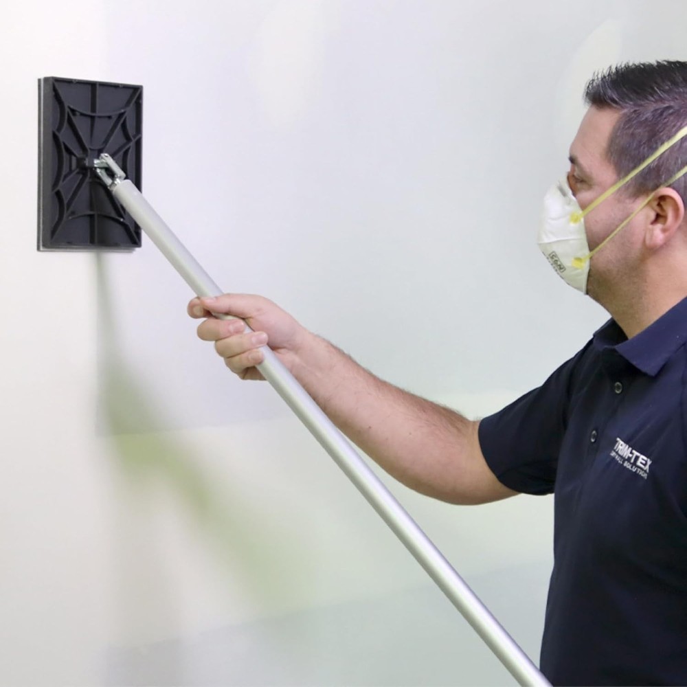 Drywall Sander Head Fine Grit 40 Quick-Change System for Dustless Sanding
