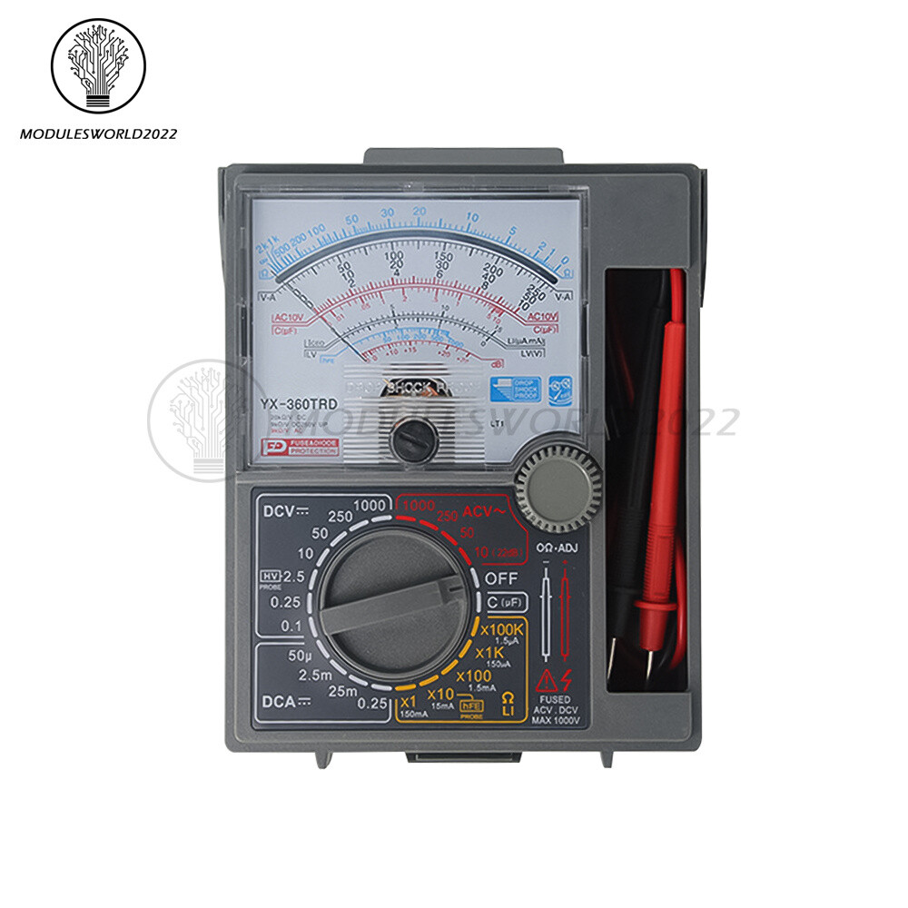 YX-360TRD Digital Multimeter AC DC Voltmeter Ammeter Ohmmeter Volt Tester Meter