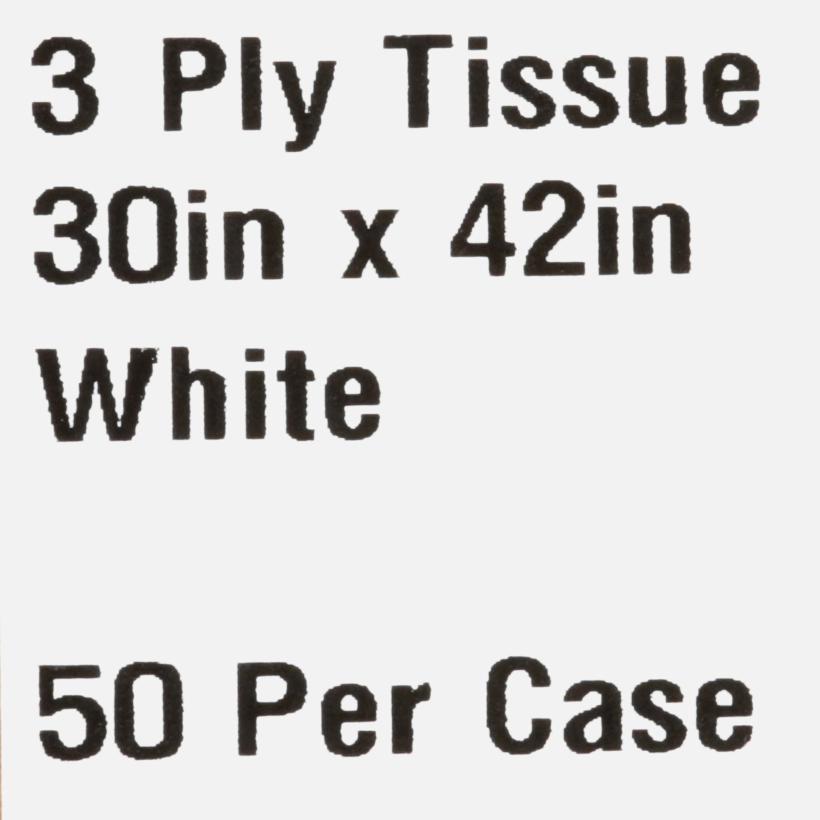 McKesson Disposable Adult Tissue-Poly Exam Gown One Size Fits Most 50 Ct