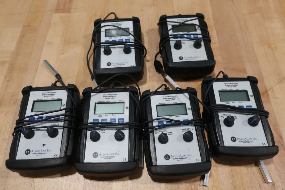 AlphaLab Vector/Magnitude Gaussmeter Model VGM