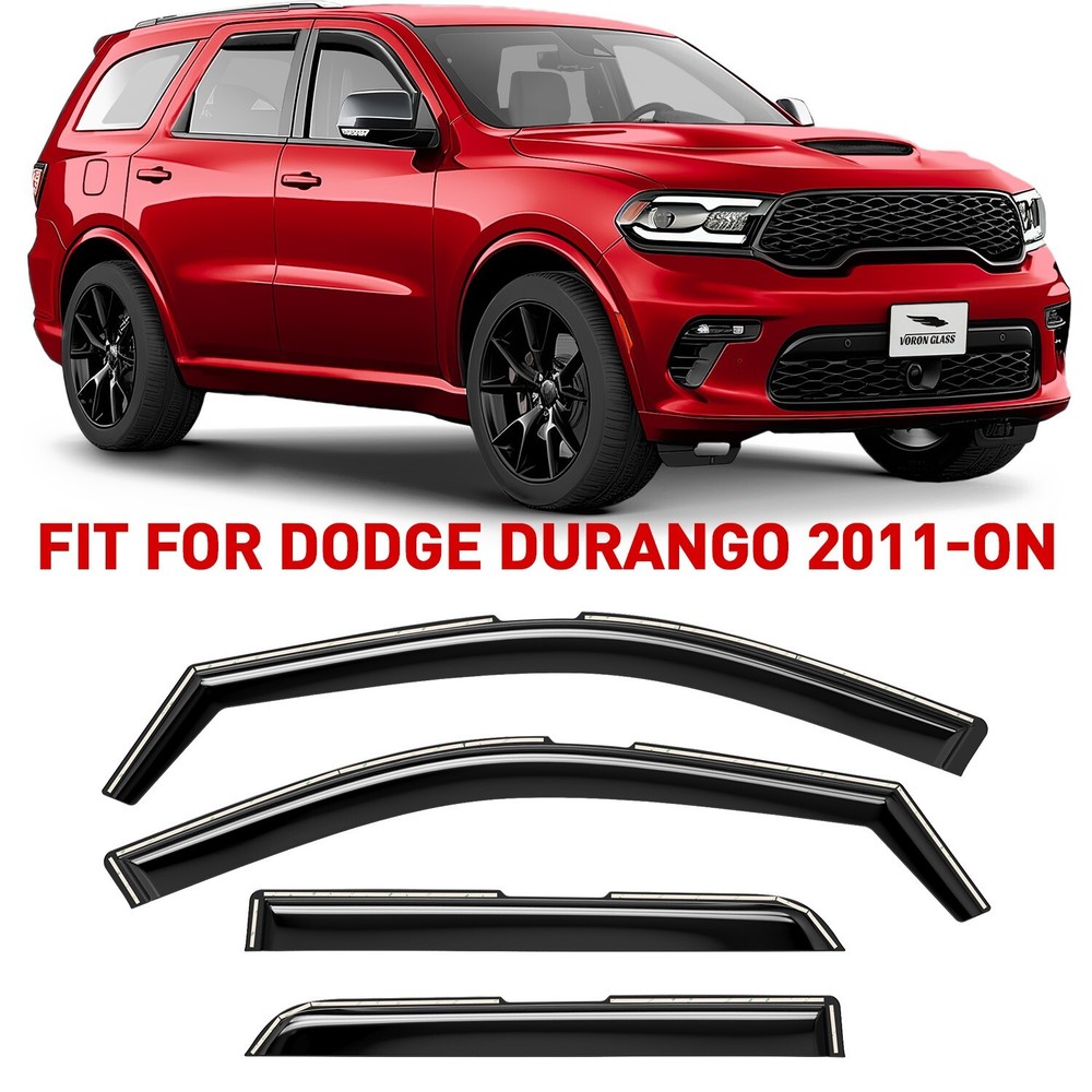 Rain Guards Vent Visors Shade for 2011-2024 Dodge Durango