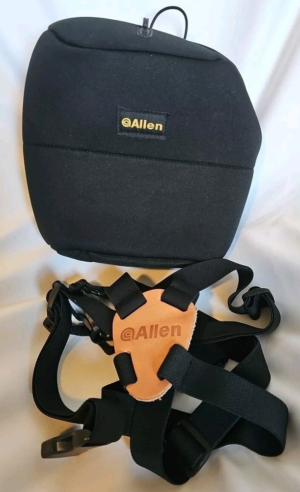 Allen Adjustable Binocular Strap/Harness and case Black