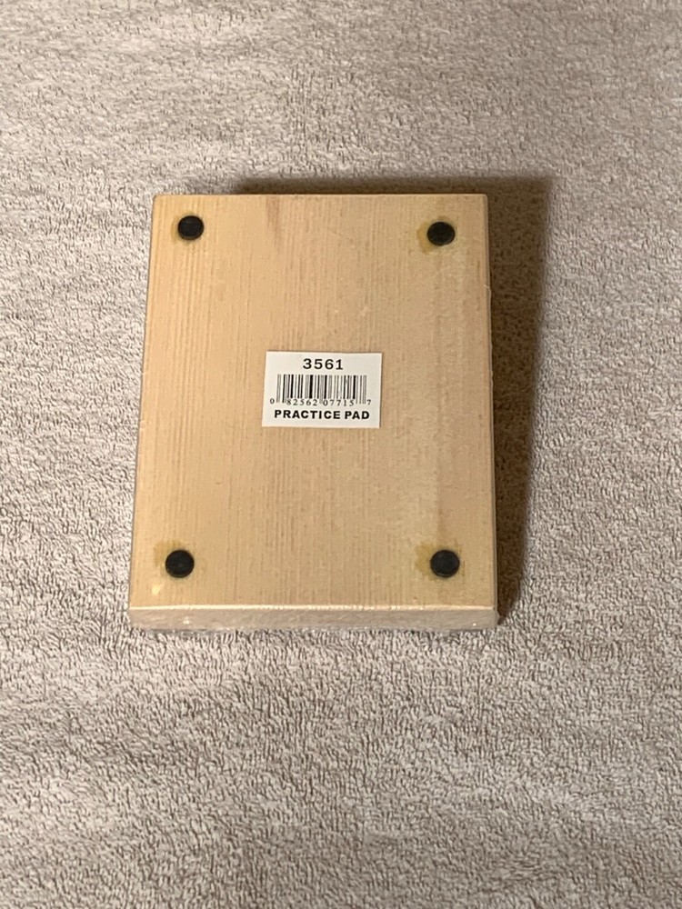 DUPLEX Drumstick wooden practice block
