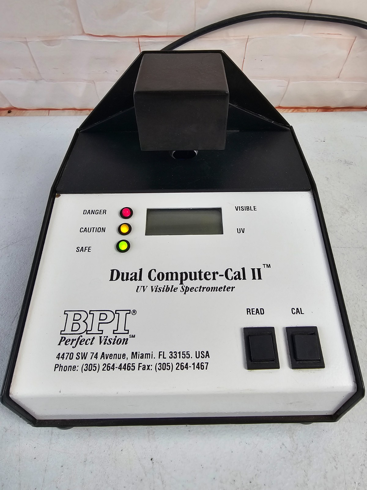 BPI Dual Computer-Cal II UV/Visible Spectrometer